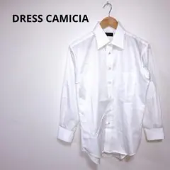 【美品】 DRESS CAMICIA ワイシャツ ビジネスシャツ 白 ホワイト