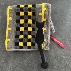 ③AtukoMatano 俣野温子 タオルハンカチ 猫 ループ付き