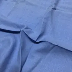 無地の青い綿？生地