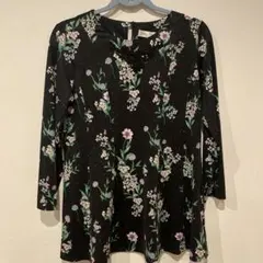 Super Beauty 花柄 チュニック ビジュー装飾のサムネイル