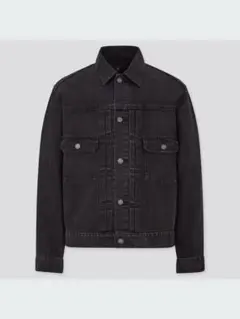 ダークグレー デニムジャケット　2nd