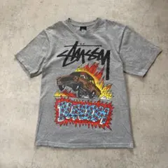 old stussy オールドステューシー×クリーピーマガジン Tシャツ L 