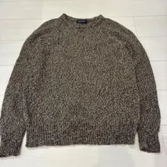 ニット ブラウン