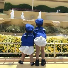 最終値下げ☆ドナルド ベビー服 なりきり コスチューム 90 ドナルドコーデ