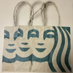 スタバショッパー紙袋ミニサイズ3枚セット