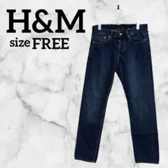 H&M エイチアンドエム スリムテーパード デニム パンツ