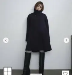 EMMEL REFINES EM Aライン ミディアム コート　タグ付き