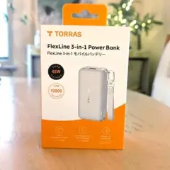 TORRAS FlexLine 3in1 PB37A ホワイト 新品未開封 - メルカリ
