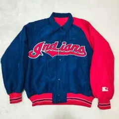 MLB クーパーズタウン マジェスティック XL インディアンス スタジャン MLB インディアンススタジアムジャンパースタジャン