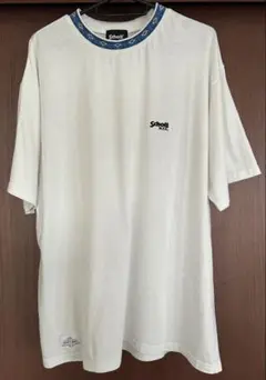 Schott N.Y.C. ネック柄 Tシャツ ホワイト XLのサムネイル