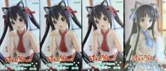 けいおん プライズフィギュア4点セットまとめ売り