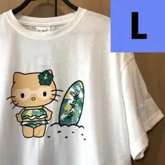 me Jane × Hello Kitty コラボTシャツ ハワイアン柄 キティ