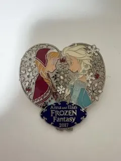東京ディズニーリゾート アナと雪の女王 ピンバッジ エルサ アナ
