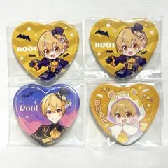 【匿名】 るぅと ハート缶バッジ 2023 Halloween （ST802