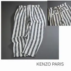訳あり　KENZO PARIS　Y2K ケンゾー パリ　ストライプ パンツのサムネイル