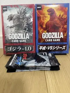 ◾️ゴジラカード スタートデッキ ゴジラ-1.0 平成・VSシリーズ 2個セット◾️
