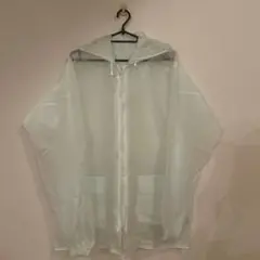 ♡美品♡透明オーバーサイズレインコート上下セット　メンズMサイズ
