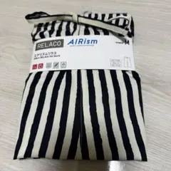 タグ付き新品☆ユニクロ エアリズム リラコ ネイビー ストライプ Ｍ