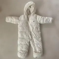 babyGap フード付きジャンプスーツ 6-12ヶ月 ホワイト