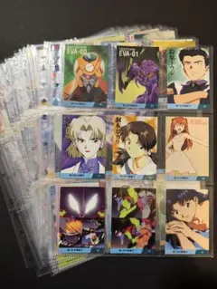 エヴァンゲリオンカード アマダ カルビー エヴァカード まとめ売り 193枚 エヴァンゲリオンカード アマダ カルビー エヴァカード まとめ売り 193