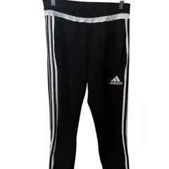 adidas ジップ付き　トラックパンツ