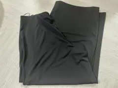 X X L クレープジャージーストレートパンツ　丈短め