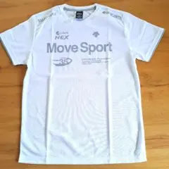 DESCENTE Move Sport ホワイト Tシャツ