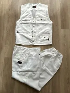 新品未使用 影狼 ベスト ニッカ Lサイズ KAGERO ホワイト