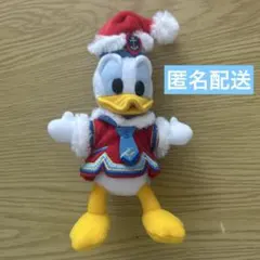 ディズニーリゾート　ドナルド　ぬいぐるみバッジ　2015 クリスマス