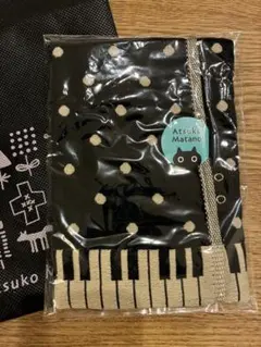 Atsuko Matano ピアノ　ドット柄ハンカチ