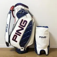 【激レア】 PING ピン ゴルフ キャディバッグ 星条旗モデル 5分割のサムネイル