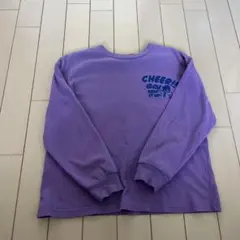 バスケットボールデザイン長袖カットソー 130