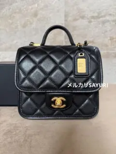 シャネル トップハンドル ミニ フラップバッグ ハンドルバッグのサムネイル