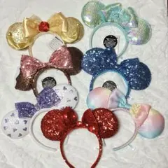 ディズニー カチューシャ タグ付き プリンセス ミニー