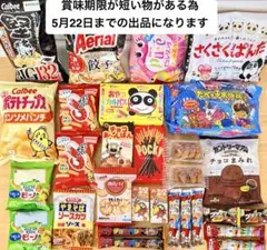 16 お菓子詰め合わせ 堅あげ・カルパス・ブラックサンダー・グミ・チョコ