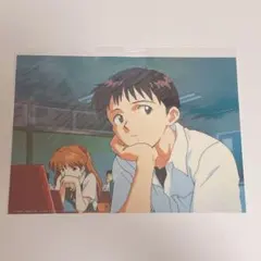 エヴァンゲリオン 限定 印刷 セル画 碇シンジ アスカ