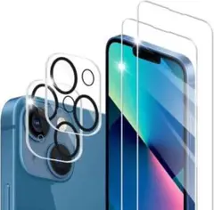 iPhone 14 plus ガラスフィルム2枚＋カメラフィルム2枚