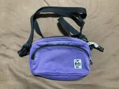 チャムス　CHUMS　ショルダーバッグ　パープル