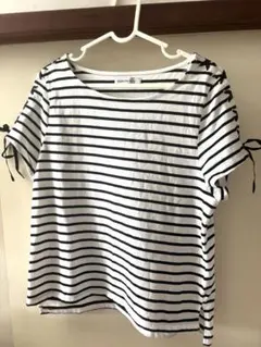 【最終値下】レディース　ボーダーTシャツのサムネイル