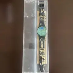 中古 Swatch ブラック/グリーン