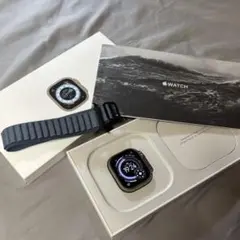 バッテリー100 Apple Watch Ultra 49mm ほぼ未使用 箱付