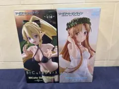 ソードアート・オンライン　SAO フィギュア　アスナ　リーファ　BiCute
