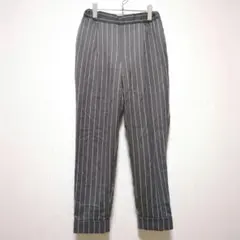 1044 【ルージュディアマン】 カジュアルパンツ　(Ｍ)　ストライプ　シンプル