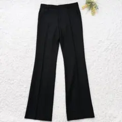ジョゼフ　フランス製 センタープレスパンツ ウール100% ブラック XS 美脚