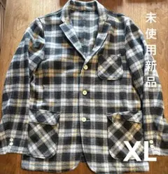 【未使用新品】BEAMS ➕　タータンチェックジャケット　日本製　XLのサムネイル