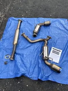 K*様 86、BRZマフラー　ロッソモデロzeek ti 【車検対応】　zn6 86マフラー音】 マフラー ロッソモデロ ZEEK TI 右タイコ