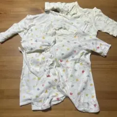 ミキハウス　ベビー肌着 3枚セット 50-60
