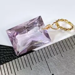 宝石質✨ピンクアメジストのチャームu1