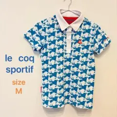 美品 le coq sportif ルコックスポルティフ M半袖ポロシャツ