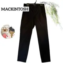 マッキントッシュ/美品　パンツ 38 オフィスカジュアル 黒　M ブラック